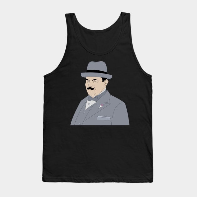 poirot Tank Top by DavidGagnon14